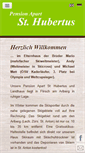 Mobile Screenshot of pension-sthubertus.at