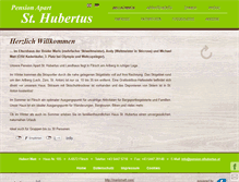 Tablet Screenshot of pension-sthubertus.at